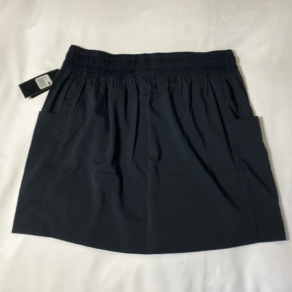 NWT Eddie Bauer Everyday Active Woven Stripe Skirt - Picture 4 of 16